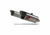 Akrapovic Endtopfpaar Titan Ducati HYM 698 / RVE mit EG-ABE